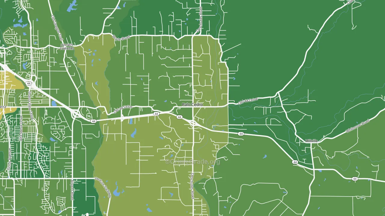96073, CA Map of Vehicle Theft Rates