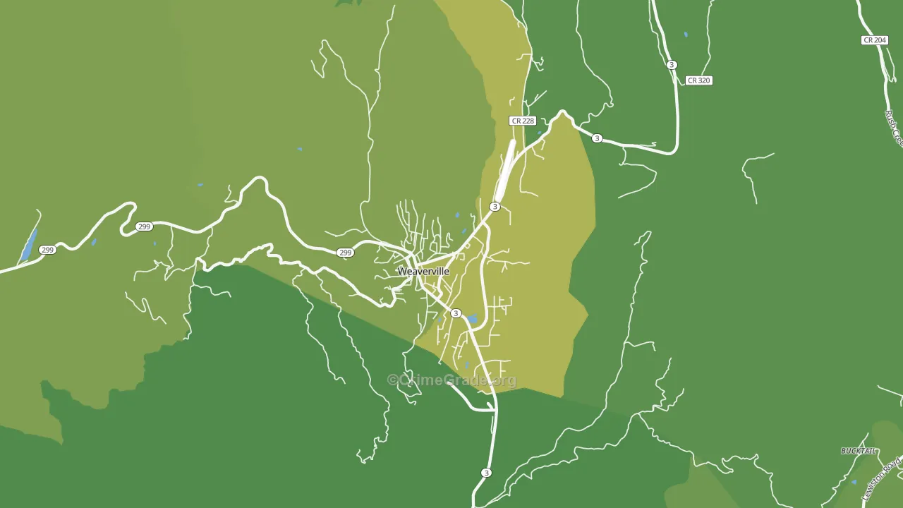 96093, CA Map of Vehicle Theft Rates
