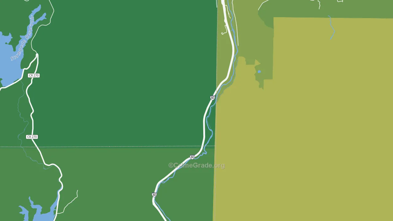 96111, CA Map of Vehicle Theft Rates
