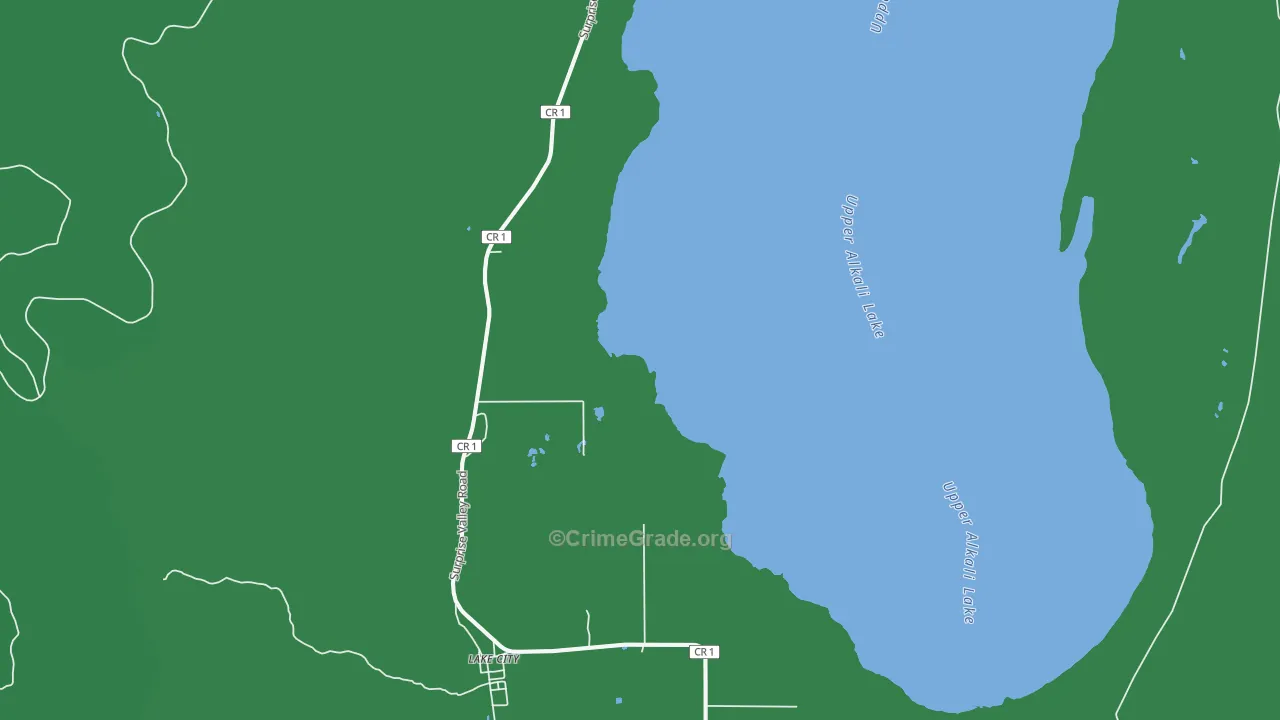96115, CA Map of Vehicle Theft Rates