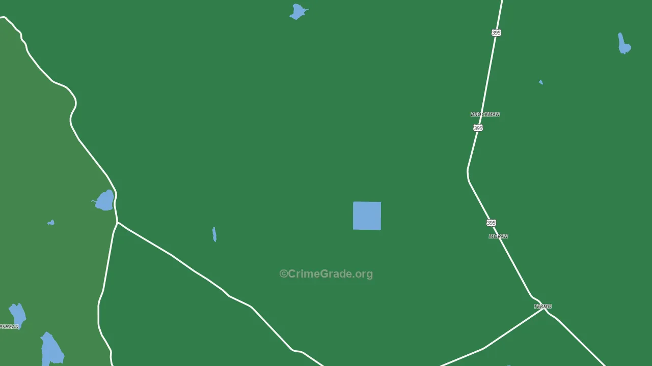 96132, CA Map of Vehicle Theft Rates