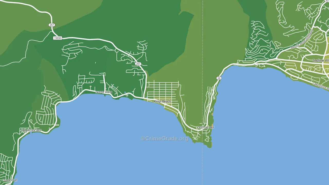 96143, CA Map of Vehicle Theft Rates
