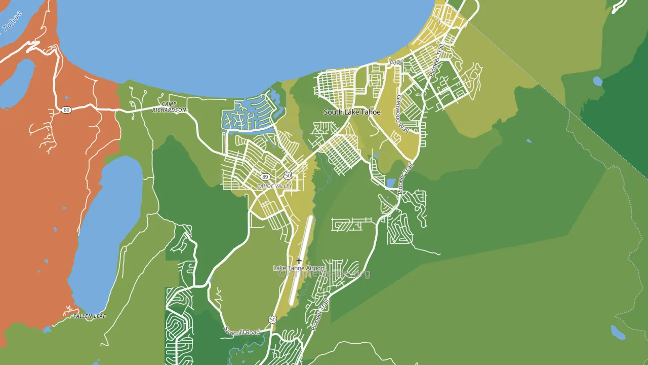96150, CA Map of Vehicle Theft Rates