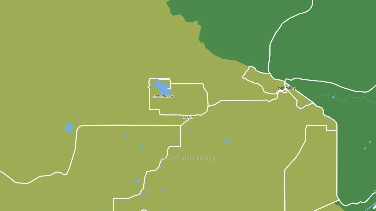 97063, OR Map of Vehicle Theft Rates