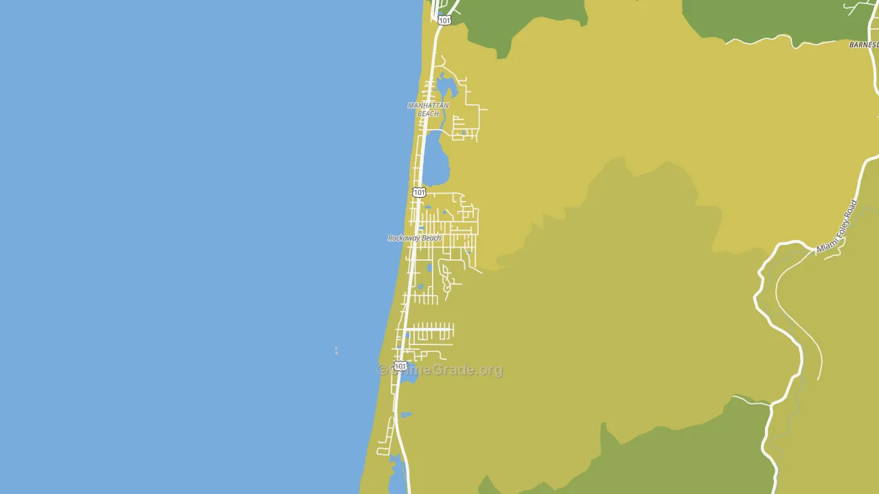 97136, OR Map of Vehicle Theft Rates