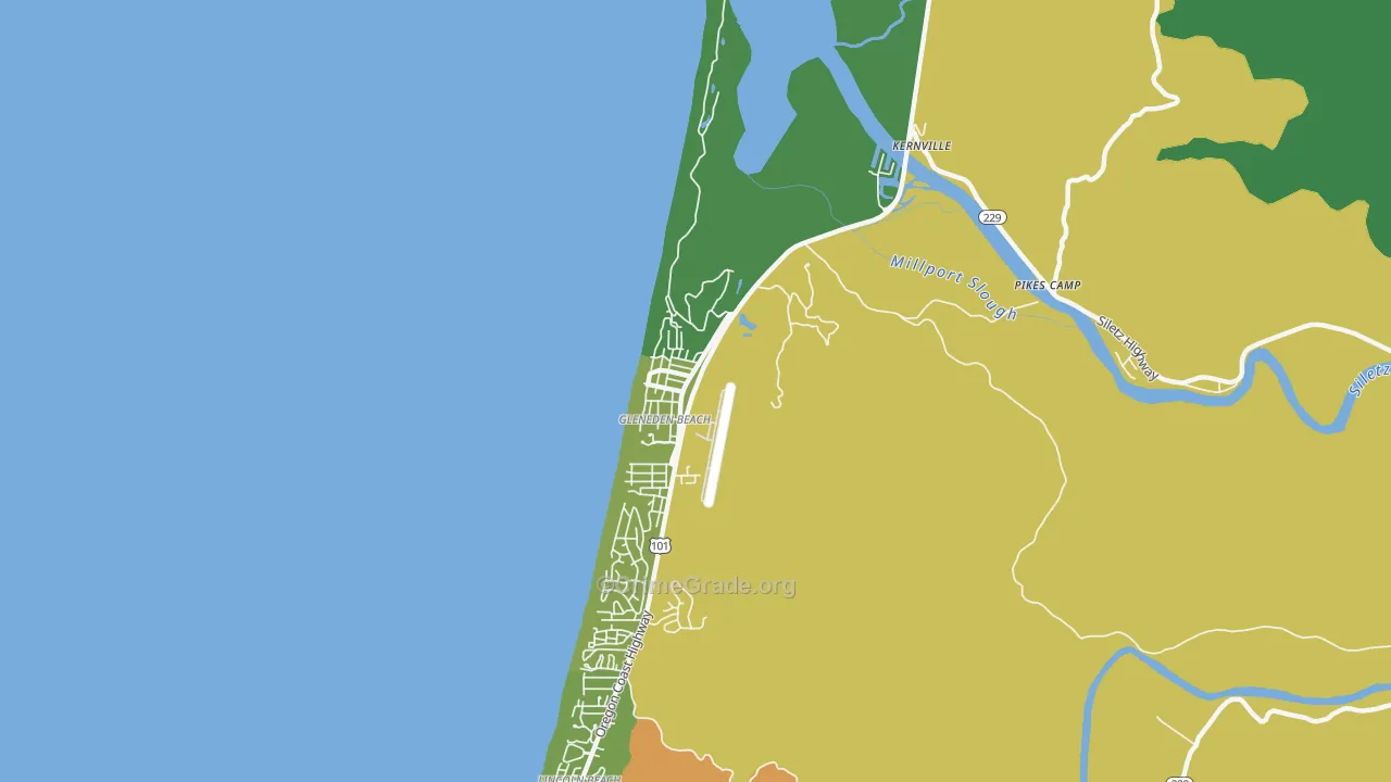 97388, OR Map of Vehicle Theft Rates