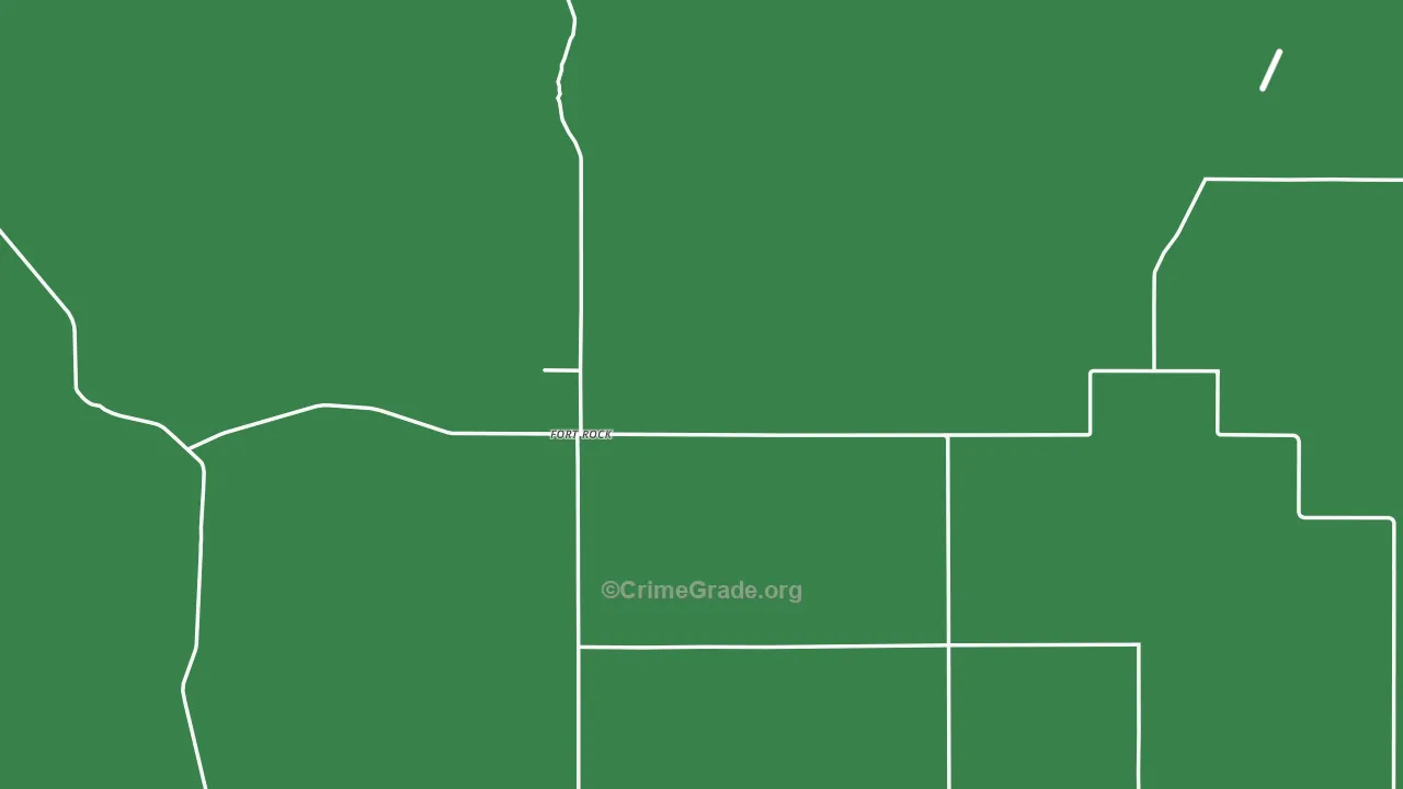 97735, OR Map of Vehicle Theft Rates