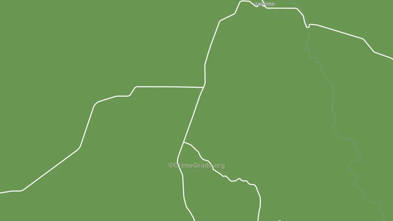 97736, OR Map of Vehicle Theft Rates