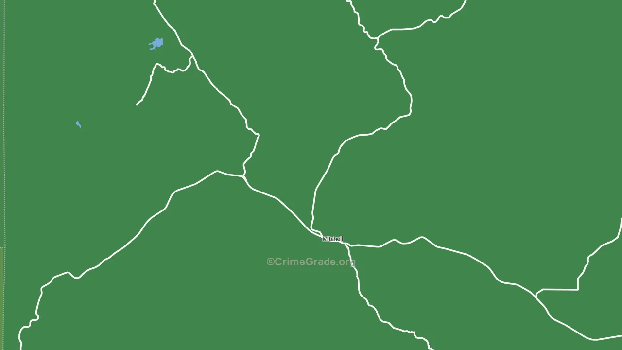 97750, OR Map of Vehicle Theft Rates