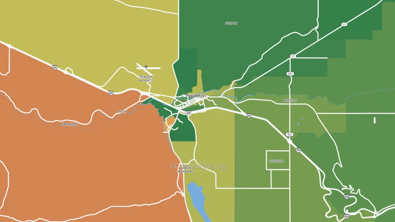 97801, OR Map of Vehicle Theft Rates