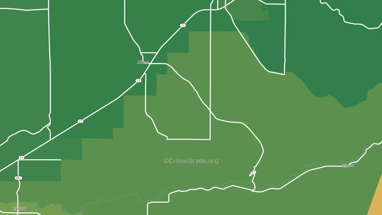 97810, OR Map of Vehicle Theft Rates