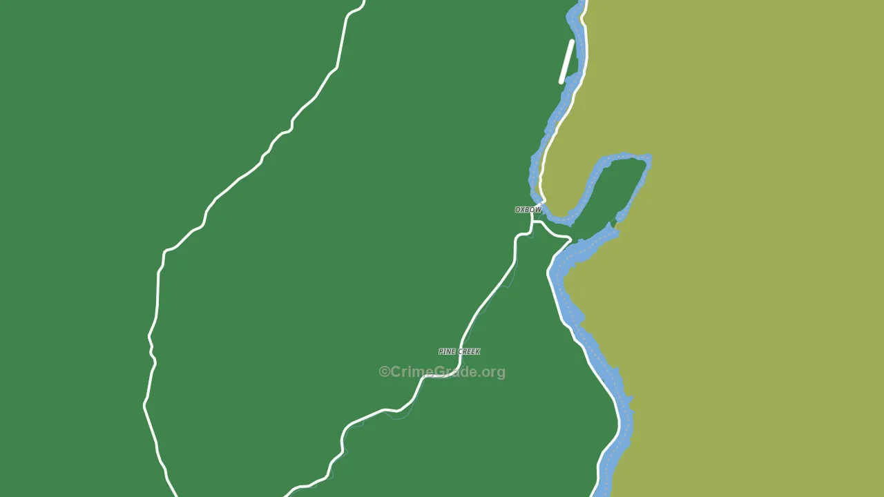 97840, OR Map of Vehicle Theft Rates