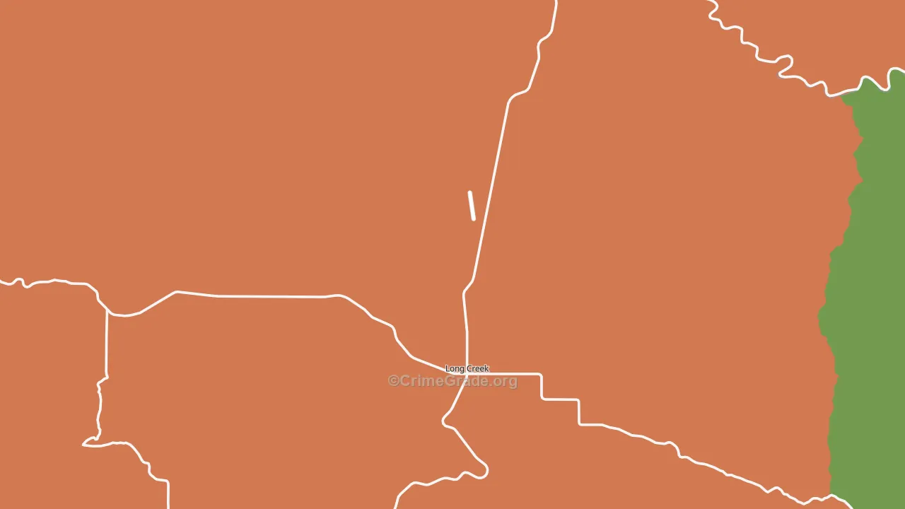 97856, OR Map of Vehicle Theft Rates