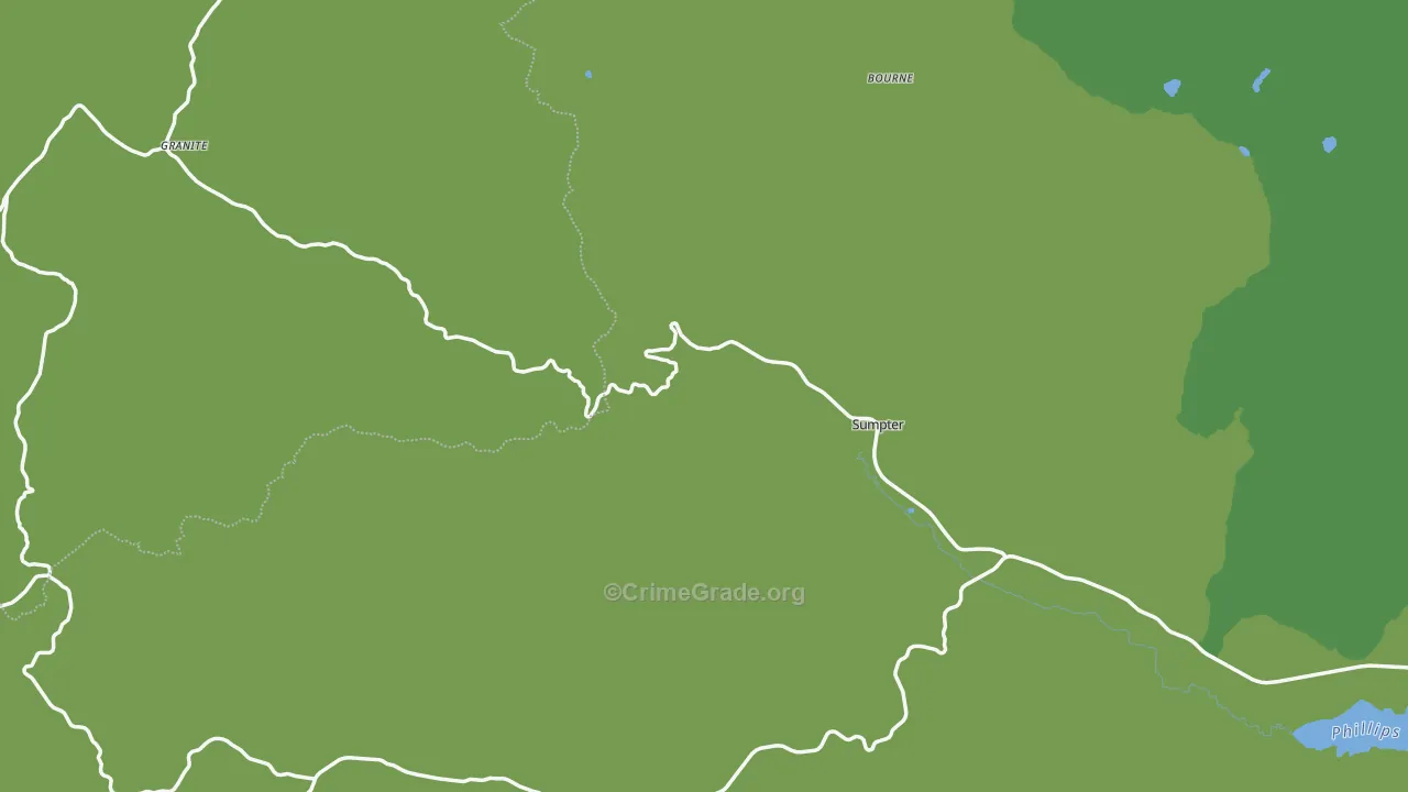 97877, OR Map of Vehicle Theft Rates