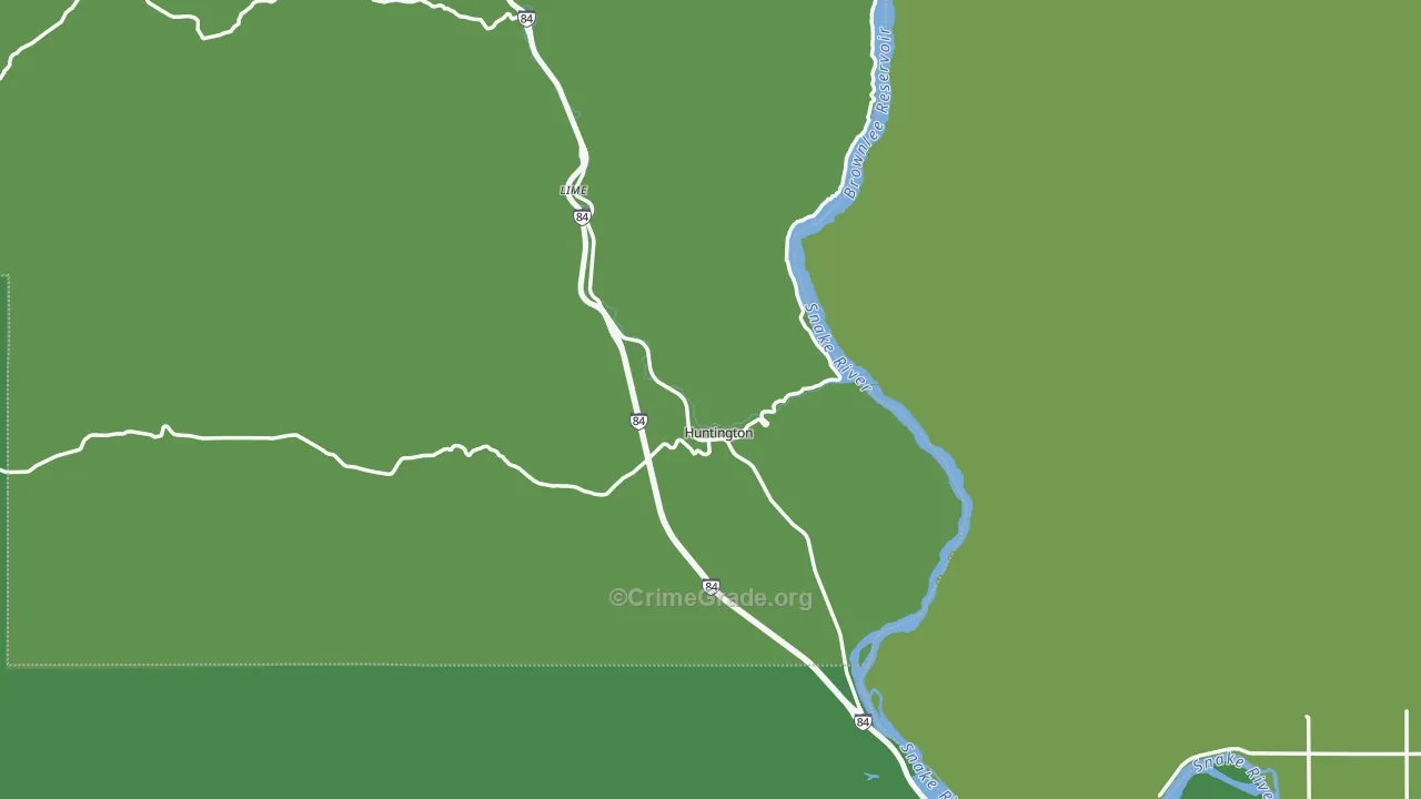 97907, OR Map of Vehicle Theft Rates