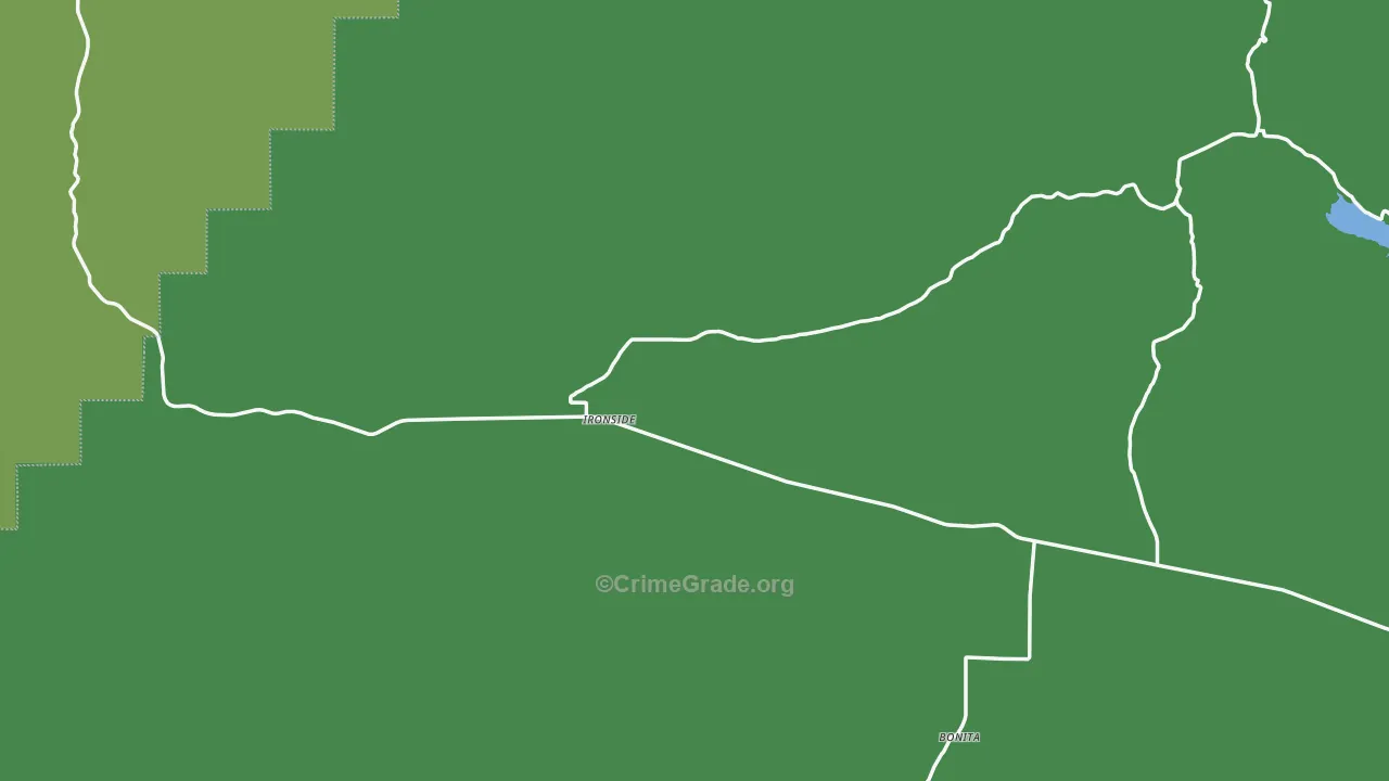 97908, OR Map of Vehicle Theft Rates