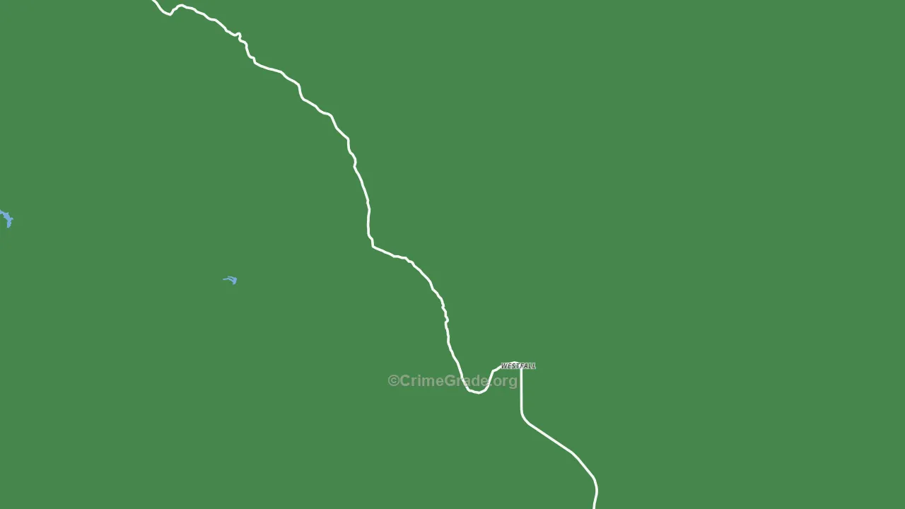 97920, OR Map of Vehicle Theft Rates