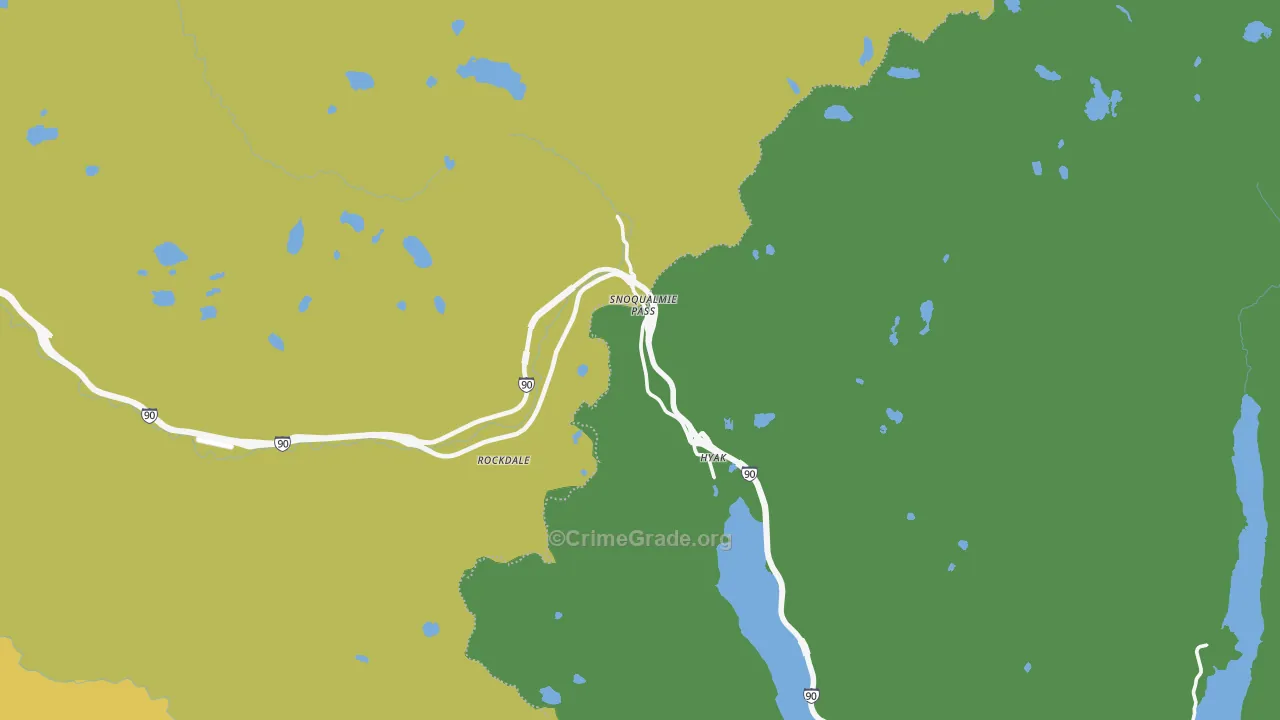 98068, WA Map of Vehicle Theft Rates
