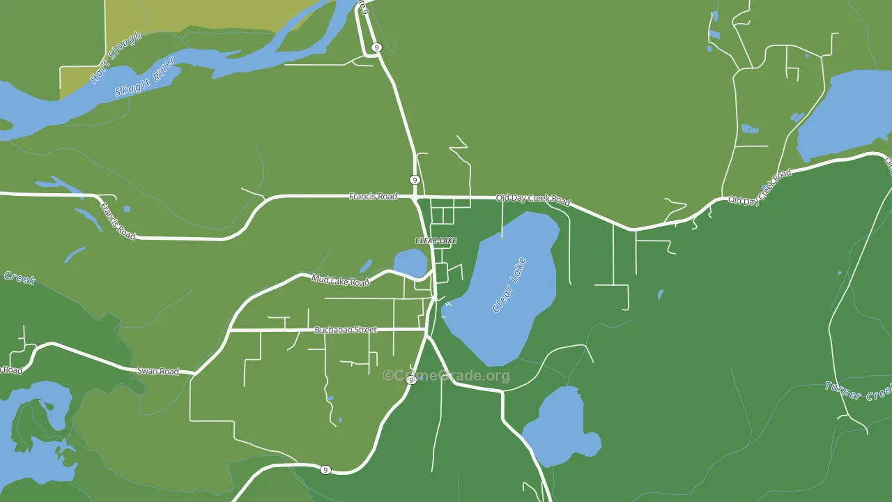 98235, WA Map of Vehicle Theft Rates