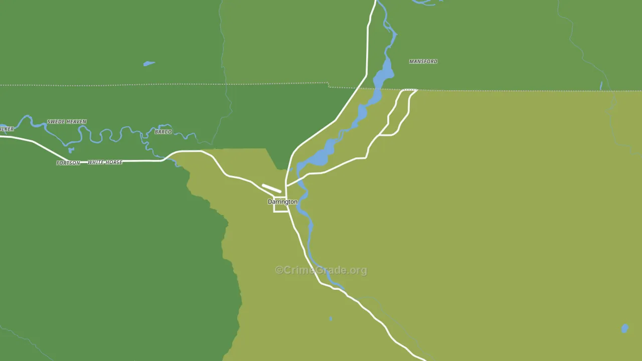 98241, WA Map of Vehicle Theft Rates