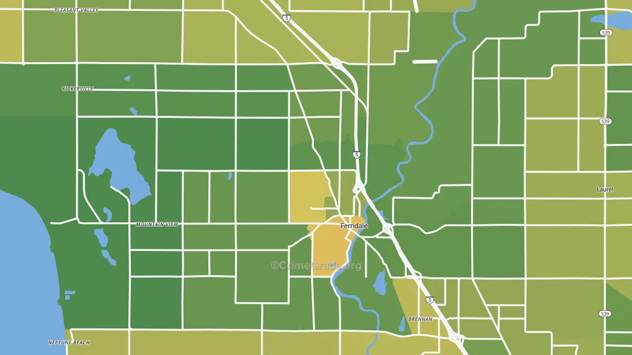 98248, WA Map of Vehicle Theft Rates