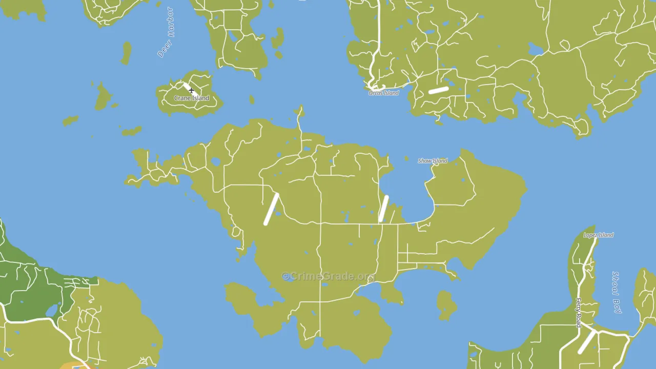98286, WA Map of Vehicle Theft Rates