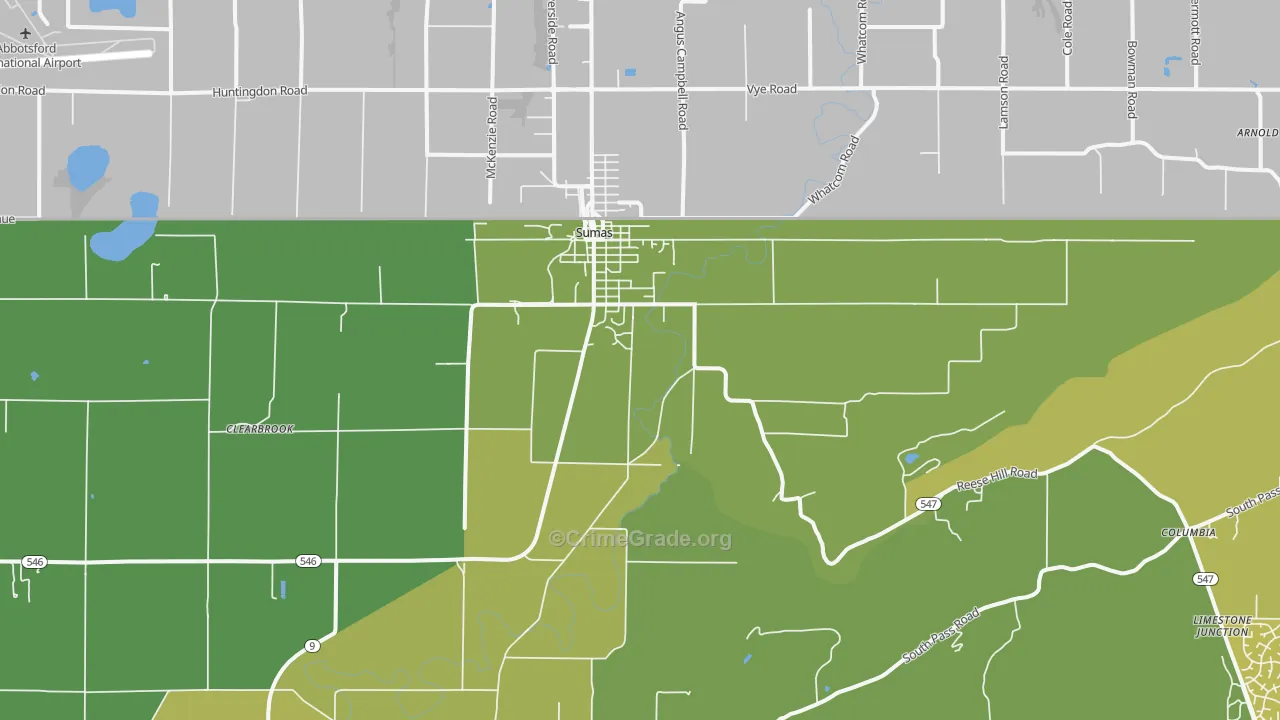 98295, WA Map of Vehicle Theft Rates