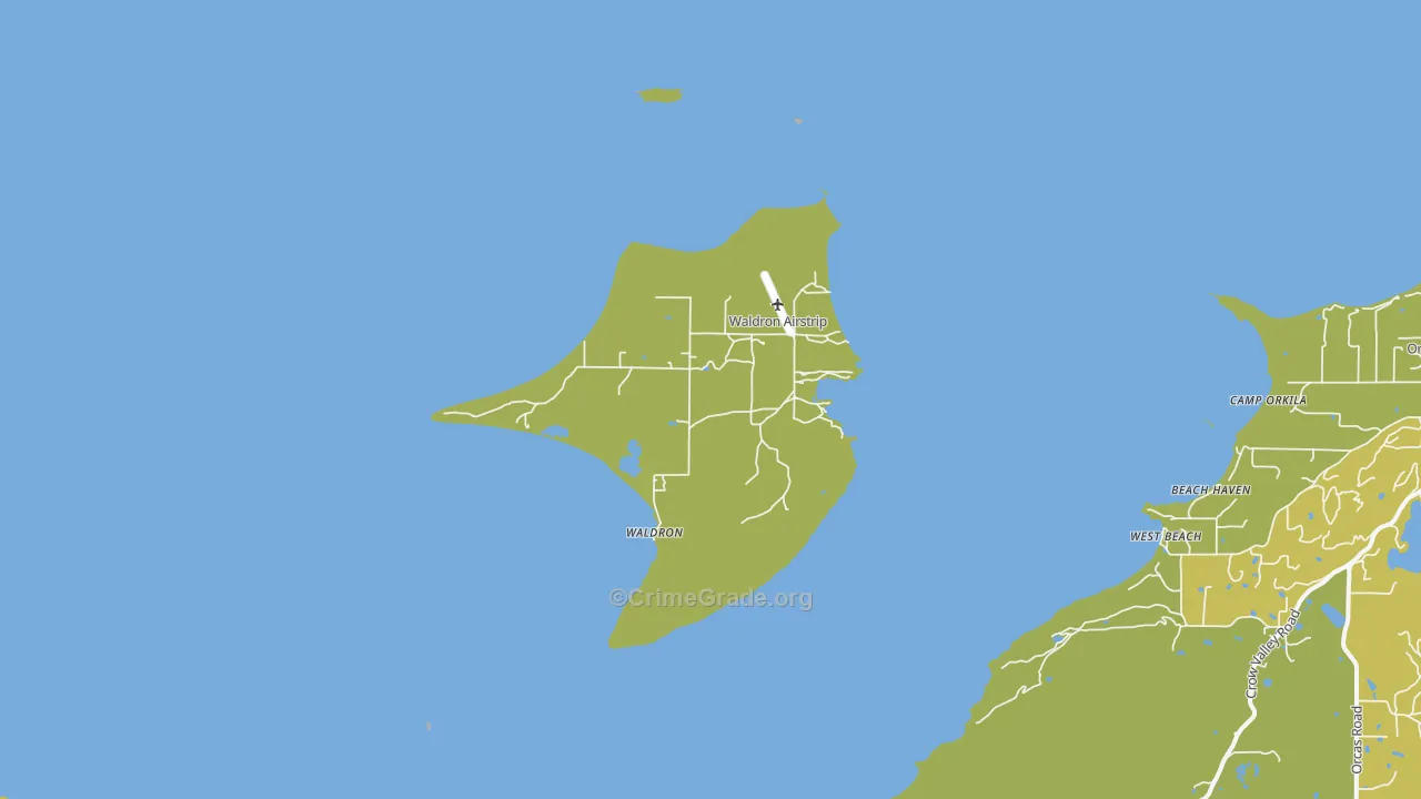 98297, WA Map of Vehicle Theft Rates