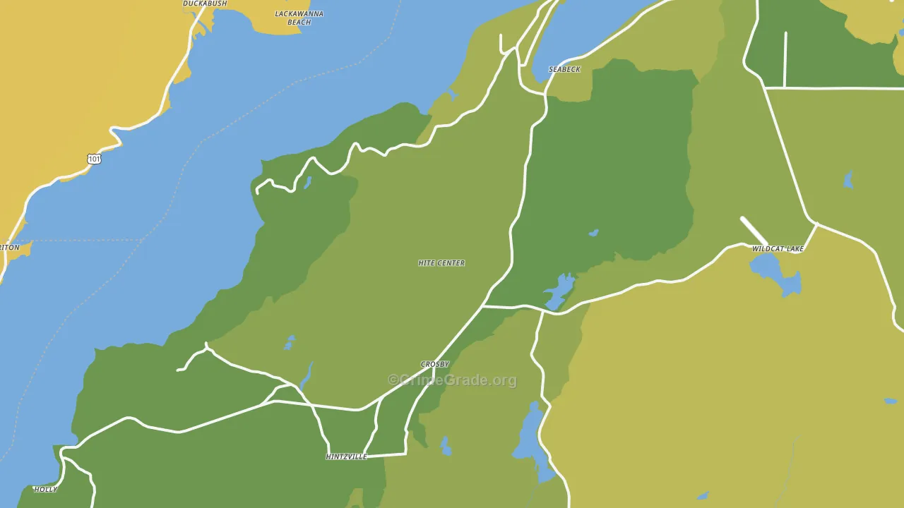 98380, WA Map of Vehicle Theft Rates