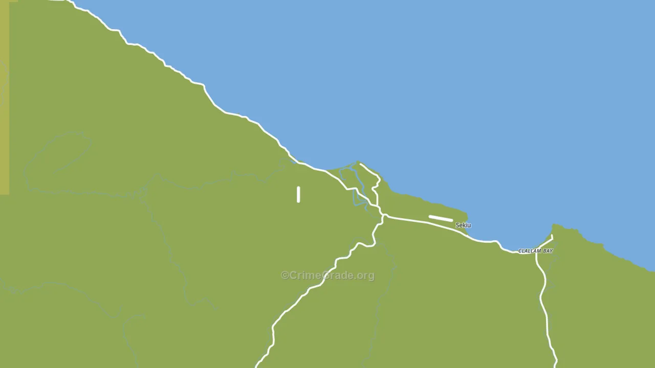 98381, WA Map of Vehicle Theft Rates