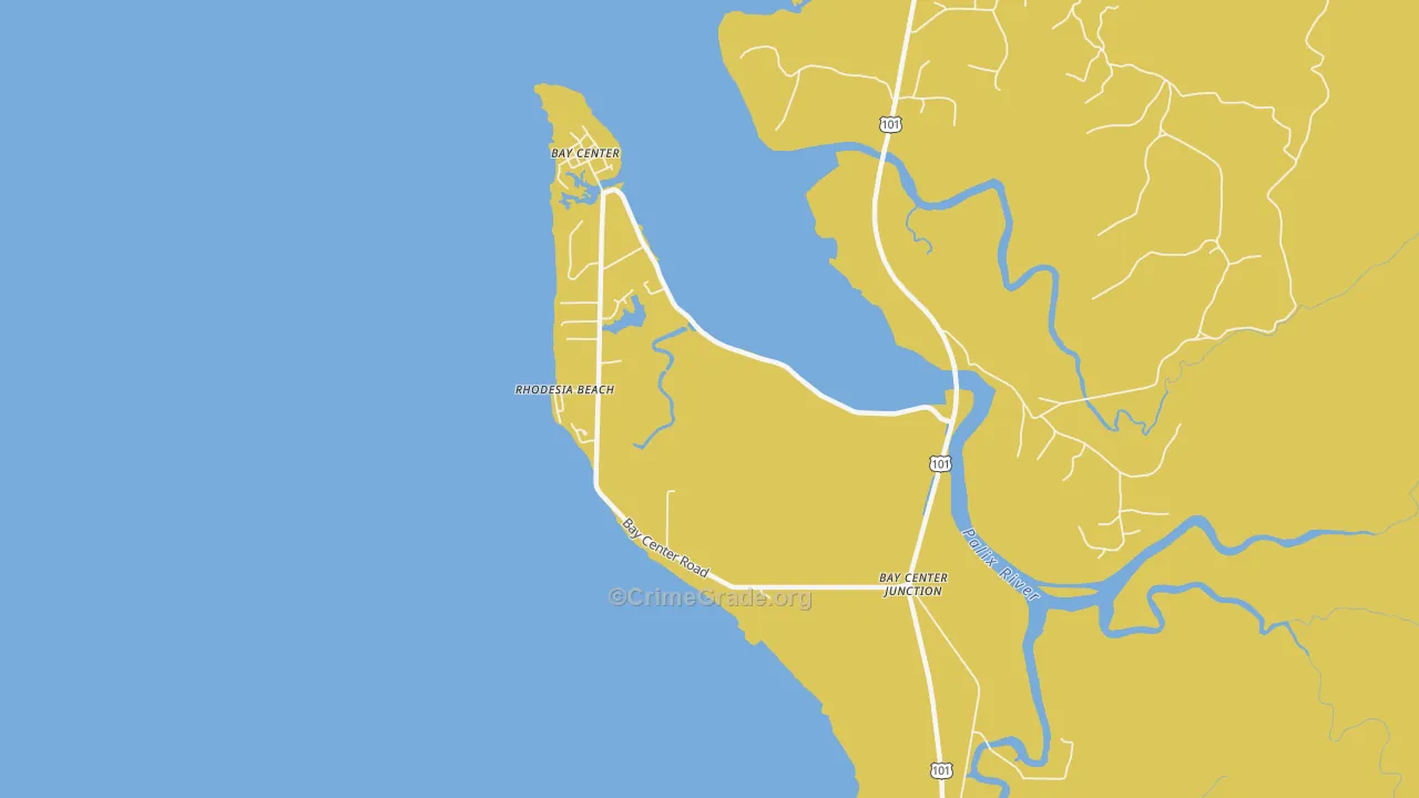 98527, WA Map of Vehicle Theft Rates