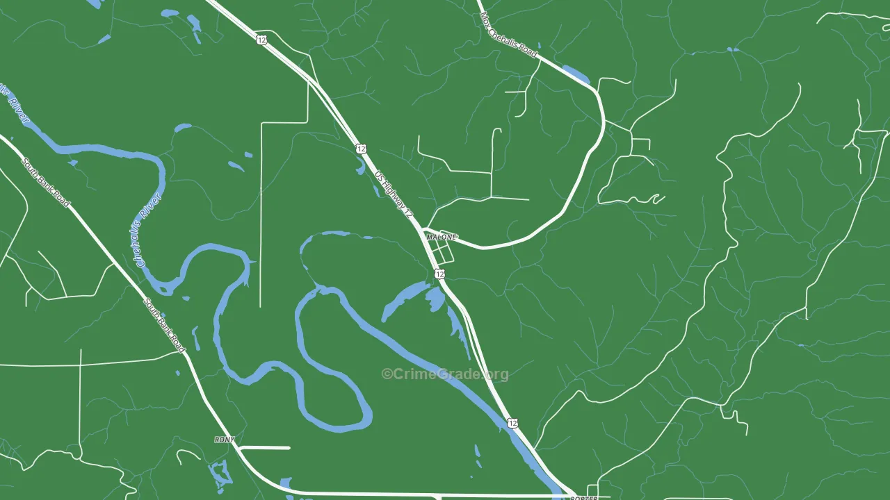 98559, WA Map of Vehicle Theft Rates