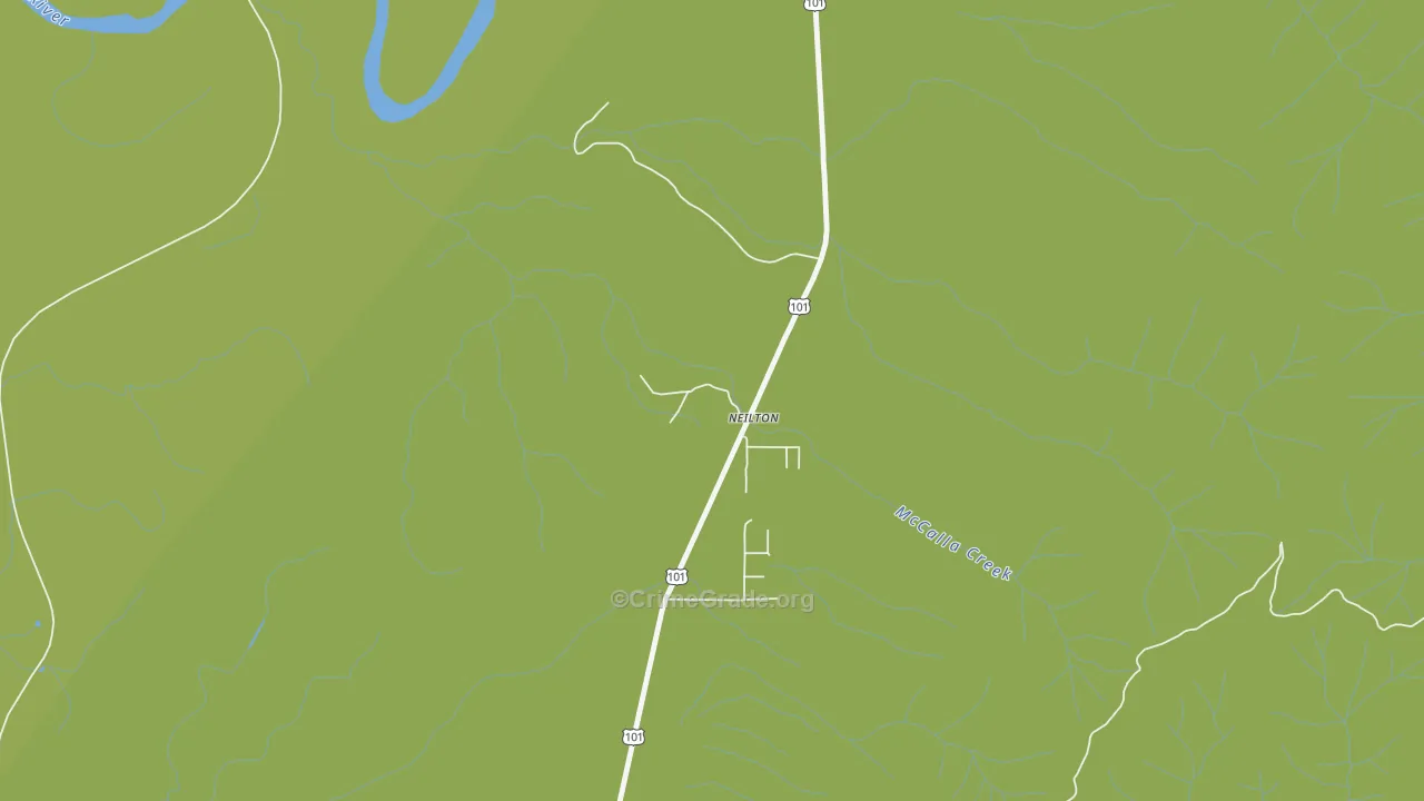 98566, WA Map of Vehicle Theft Rates