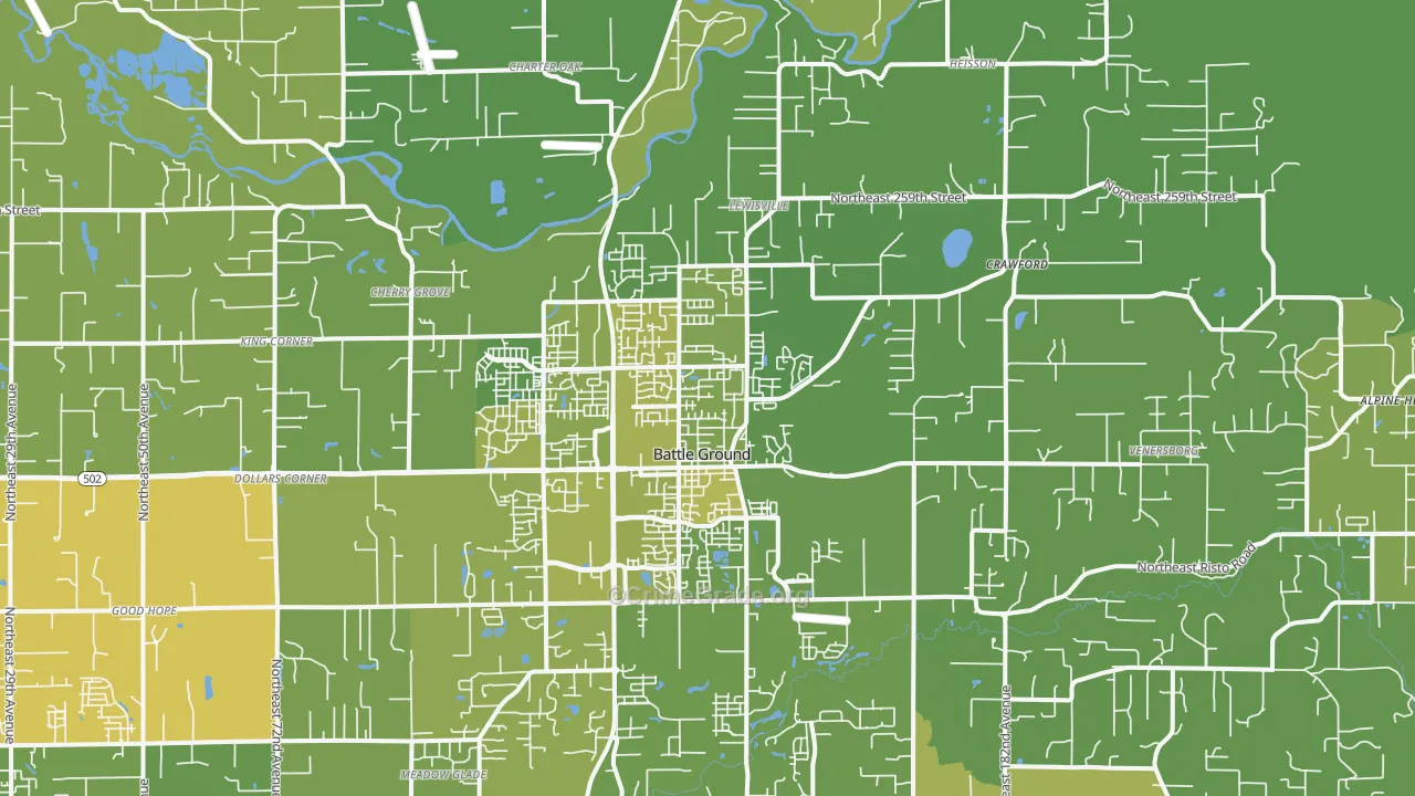 98604, WA Map of Vehicle Theft Rates