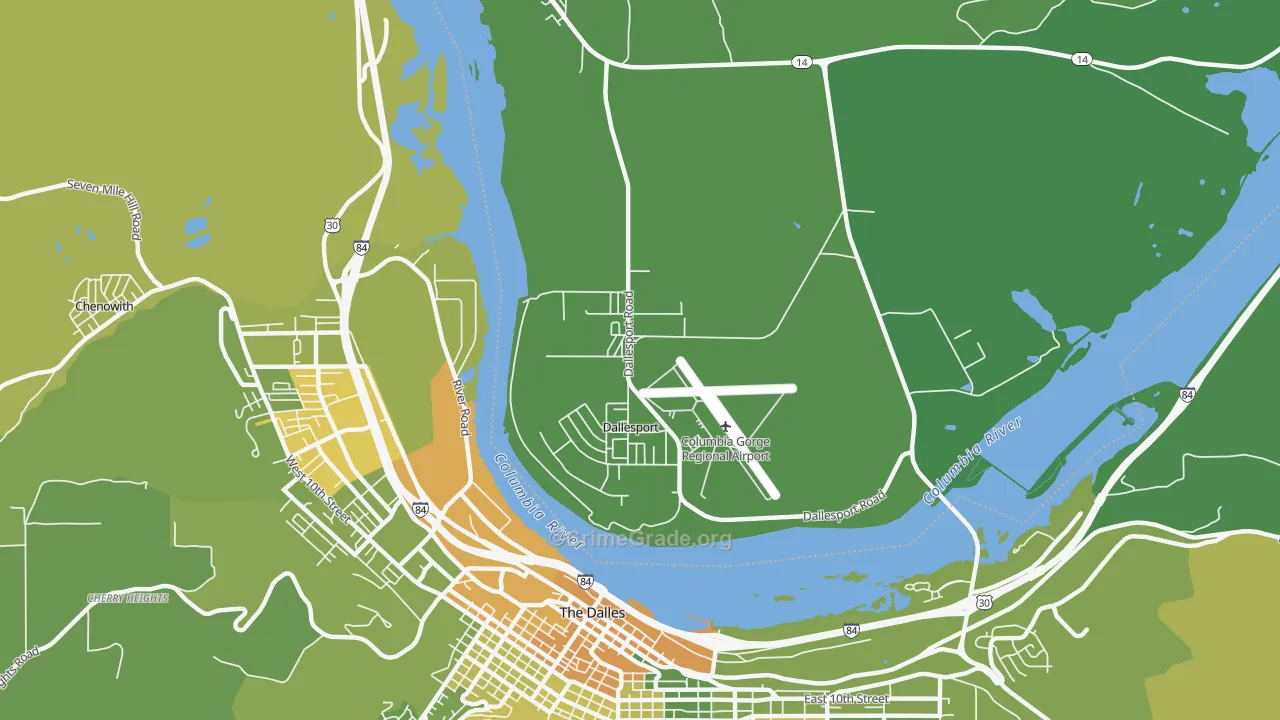 98617, WA Map of Vehicle Theft Rates