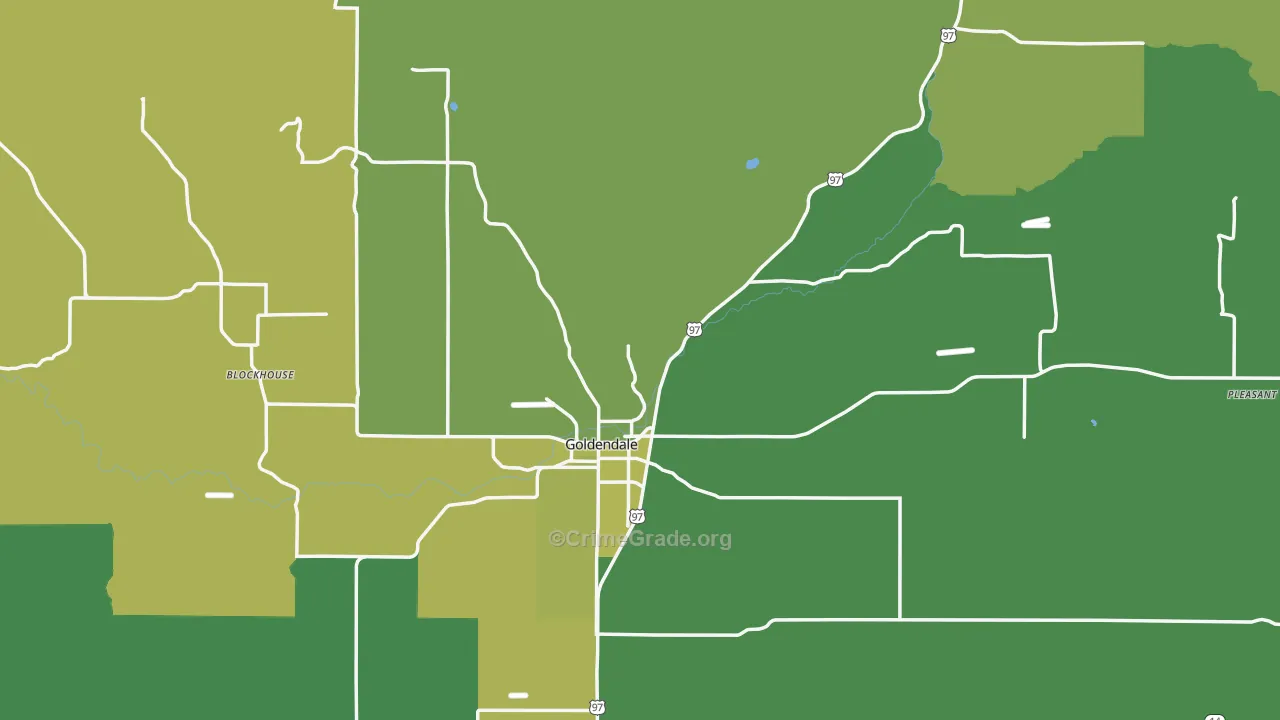 98620, WA Map of Vehicle Theft Rates
