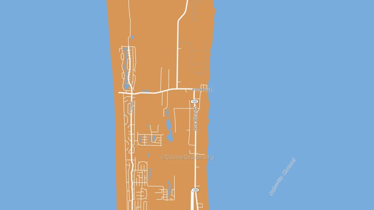 98641, WA Map of Vehicle Theft Rates