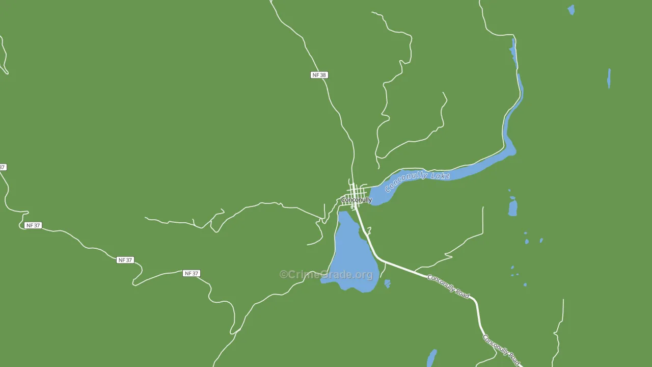 98819, WA Map of Vehicle Theft Rates
