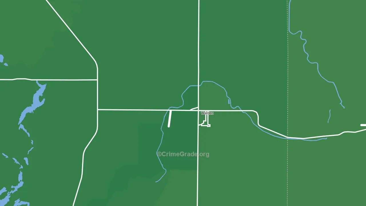 98857, WA Map of Vehicle Theft Rates