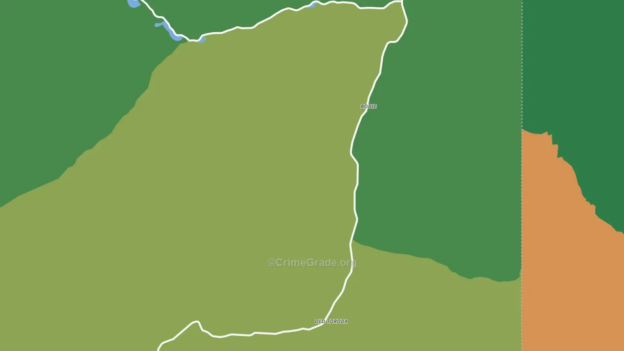 98859, WA Map of Vehicle Theft Rates