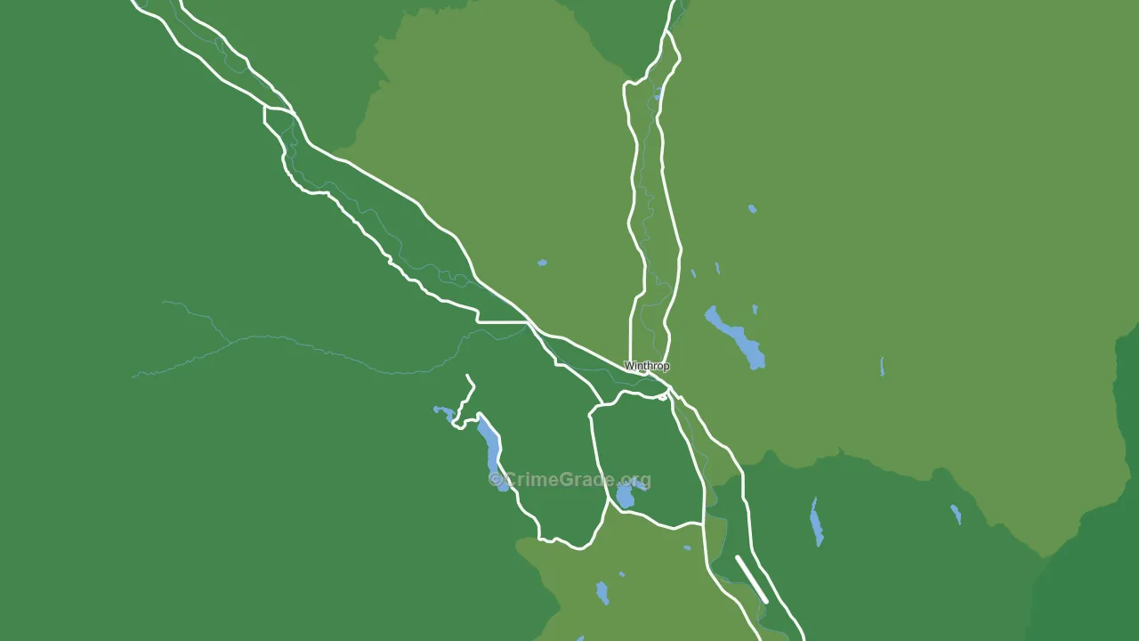 98862, WA Map of Vehicle Theft Rates