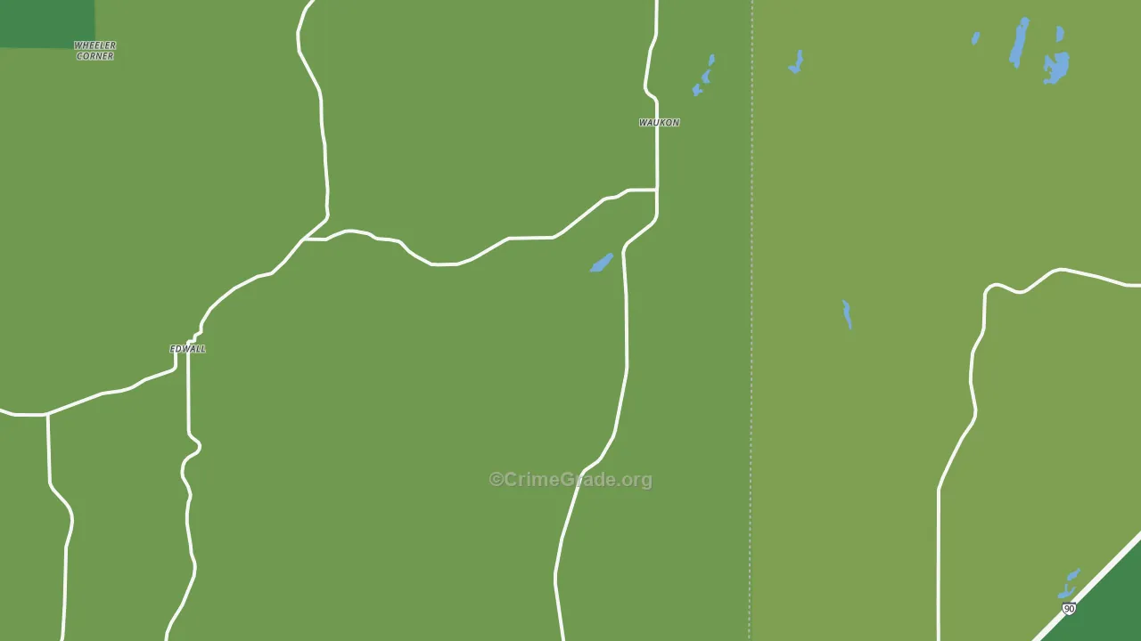 99008, WA Map of Vehicle Theft Rates