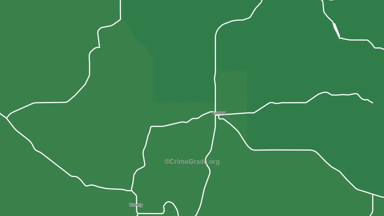 99012, WA Map of Vehicle Theft Rates