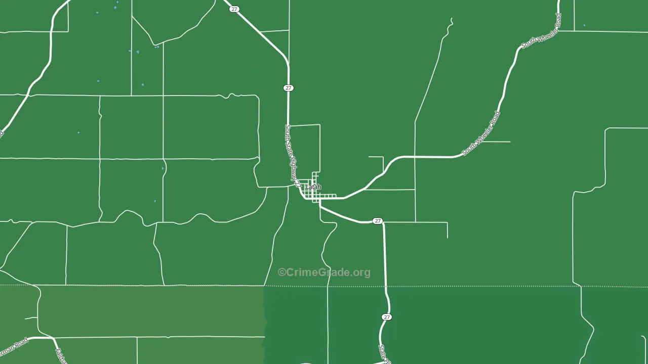 99018, WA Map of Vehicle Theft Rates