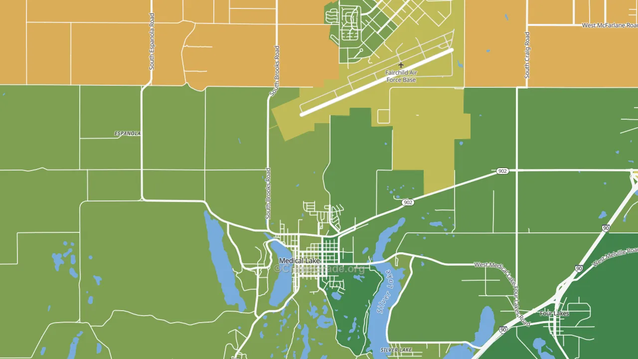 99022, WA Map of Vehicle Theft Rates