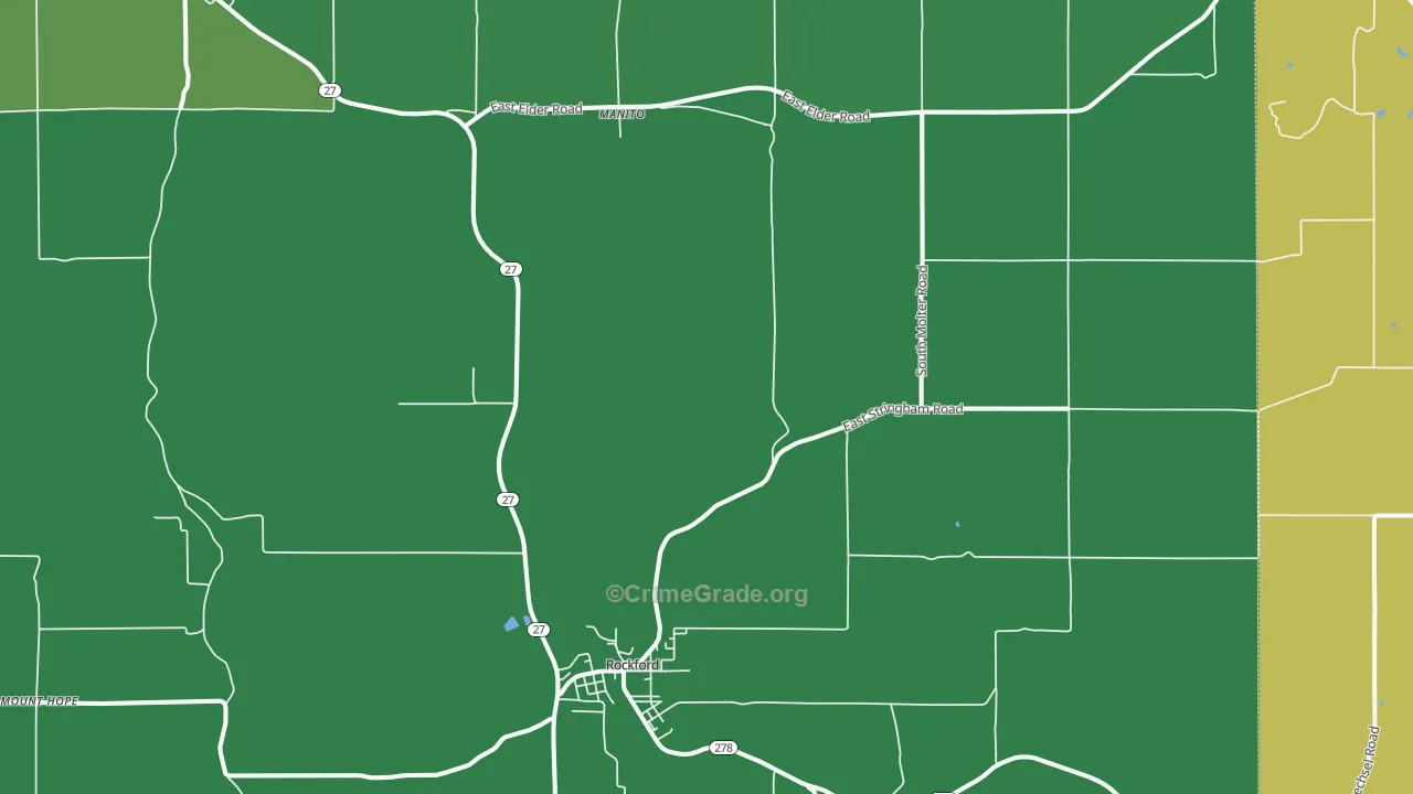 99030, WA Map of Vehicle Theft Rates