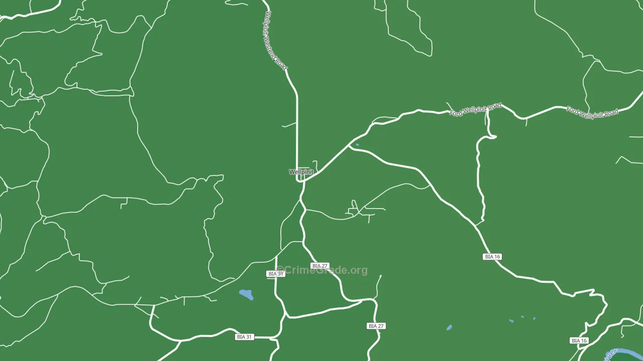 99040, WA Map of Vehicle Theft Rates