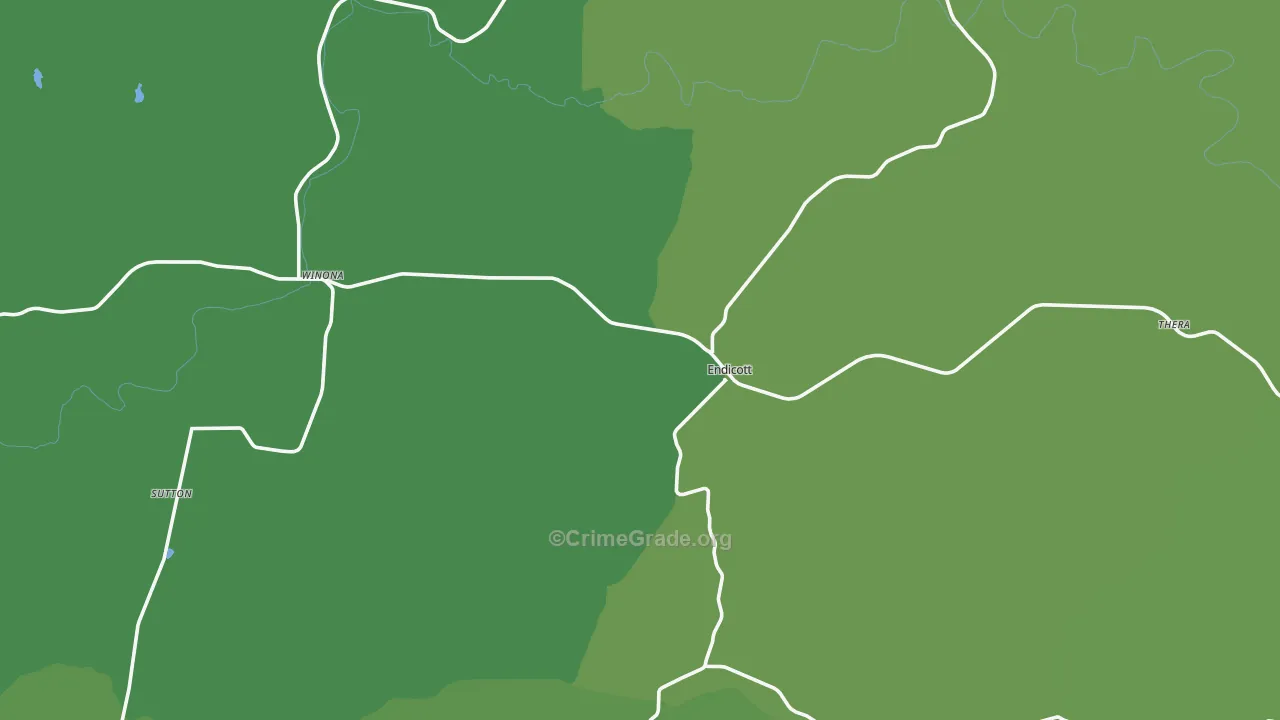 99125, WA Map of Vehicle Theft Rates