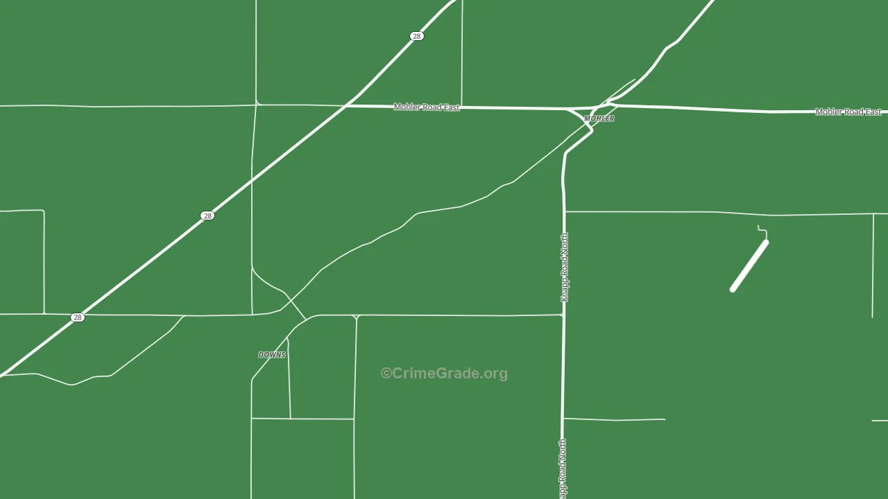 99154, WA Map of Vehicle Theft Rates