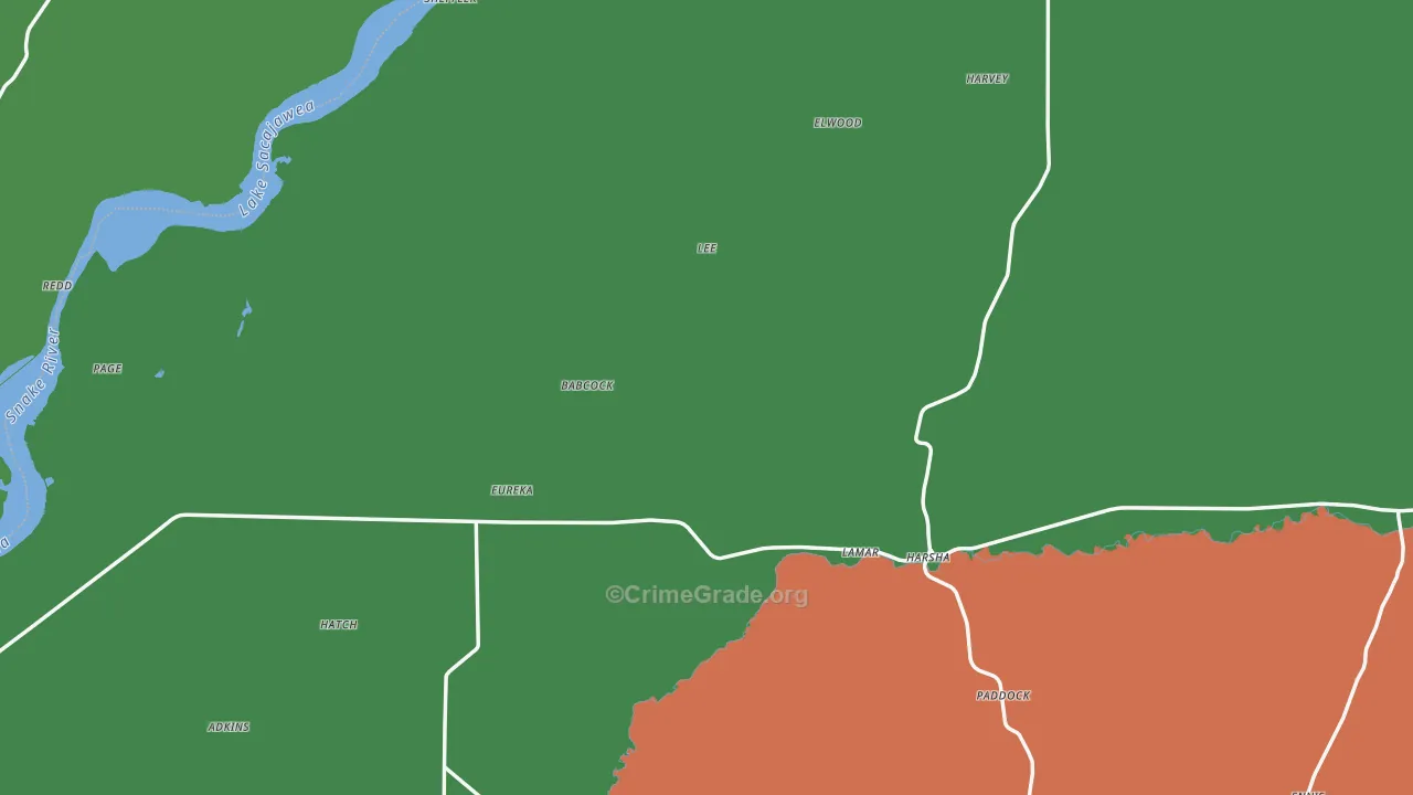 99348, WA Map of Vehicle Theft Rates